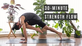 30Min Yoga For Strength - Vinyasa Flow