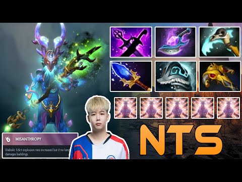 NothingToSay Leshrac Crazy 14 Kills 0 Dead - Dota 2 Pro Gameplay