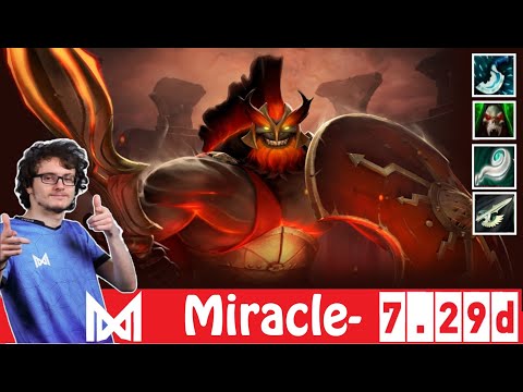[DOTA 2] Nigma.Miracle- the MARS [OFFLANE] [7.29D]