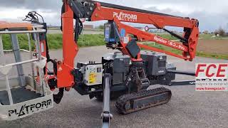 Nacelle araign&eacute;e Platform Basket SPIDER 18.90-PRO endommag&eacute;e | Image 4 - Machineryline