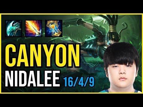 CANYON - NIDALEE vs. KAYN Jungle | KR CHALLENGER | PATCH 11.1