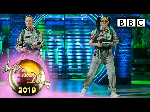 Alex and Kevin dance a Street/Commercial to Ghostbusters - Halloween | BBC Strictly 2019