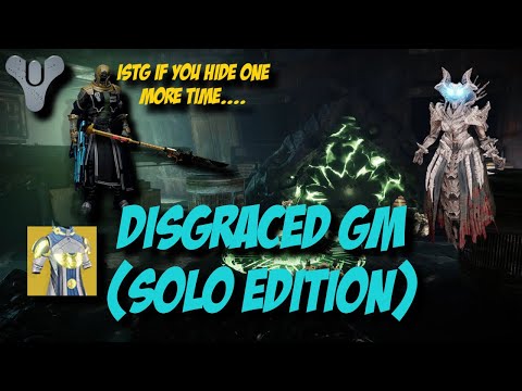 Destiny 2 Season of the Deep - Solo Grandmaster Nightfall (Disgraced)
