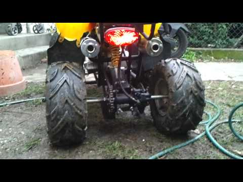 comment demarrer un quad shineray