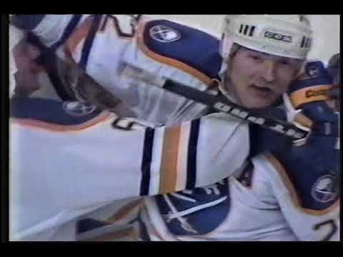 Lindy Ruff 4 Goals Dec. 15, 1985
