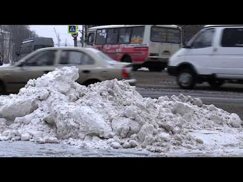 В Центр управления регионом продолжают поступать жалобы от курян недовольных уборкой снега