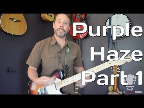 How To Play Purple Haze By Jimi Hendrix - Guitar Lesson - Part 1