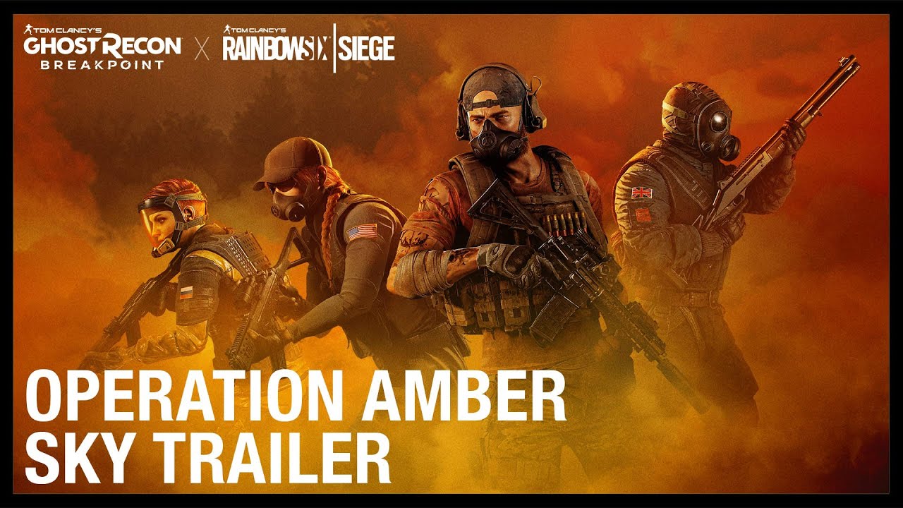 Tom Clancyâ€™s Ghost Recon Breakpoint X Rainbow Six Siege: Operation Amber Sky Trailer | Ubisoft [NA] - YouTube