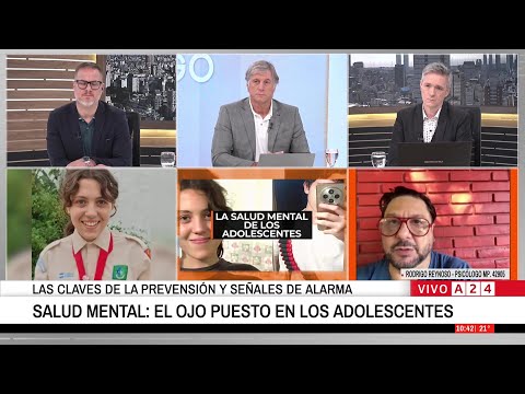 🔴SALUD MENTAL: EL FOCO PUESTO EN LOS ADOLESCENTES
