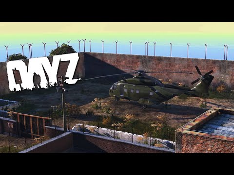 BASE RAID At Prison Island - HELICOPTER Theft In DayZ!