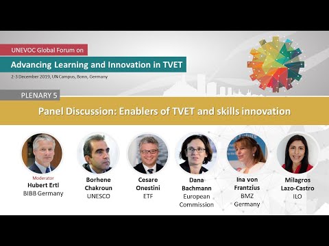 ALIT 2019 Plenary 5 - Panel discussion on the enablers of TVET and skills innovation