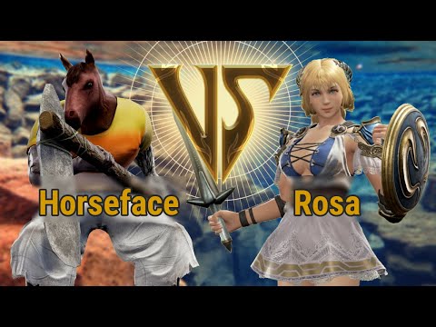 Horseface (Astaroth) VS Rosa (Sophitia) | Soulcalibur VI