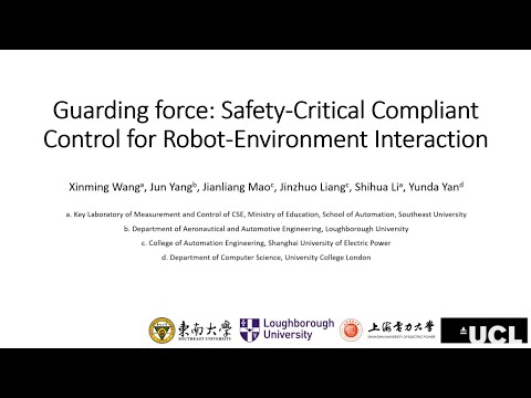 Safety-critical robotic force interaction