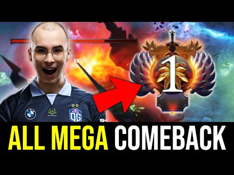 OG.Yuragi New Favorite Hero vs. TOP 1 MMR Overall - ALL MEGA COMEBACK DOTA 2