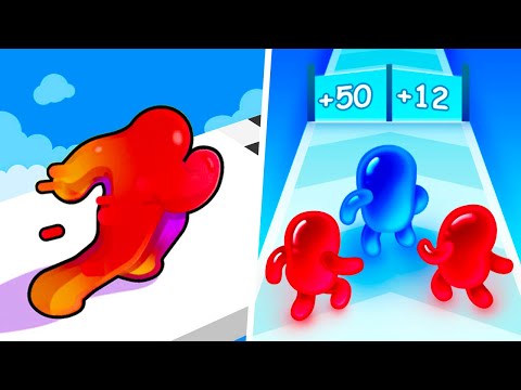 MAX LEVEL in Jelly Runner 3D, Join Blob Clash 3D - Mobile Games Walkthrough (New Evolution)