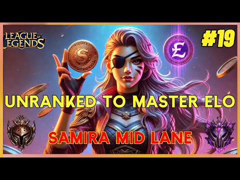 Samira Mid Lane Unranked to Master: Episode 19 | Samira Vs Xerath & Veigar - ANOTHER PENTAKILL?!