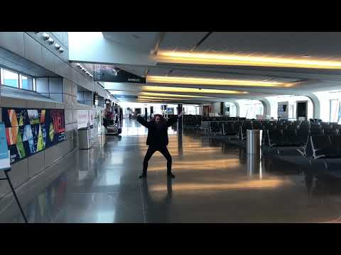 All alone at the Wichita, Kansas airport