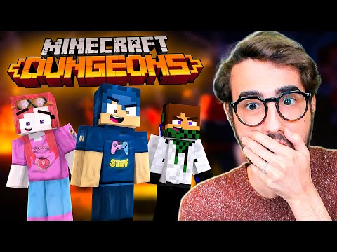 MY FRIENDS ARE IN DANGER!  - MINECRAFT DUNGEONS *EP.2*