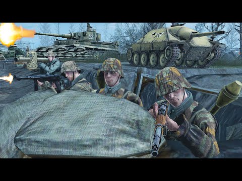INSANE Trench Defense in NEW World War 2 Battle Simulator! - Gates of Hell: Scorched Earth