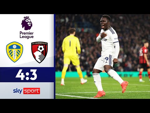 Tor-Spektakel mit später Entscheidung! | Leeds - Bournemouth 4:3 | Highlights - Premier League 22/23