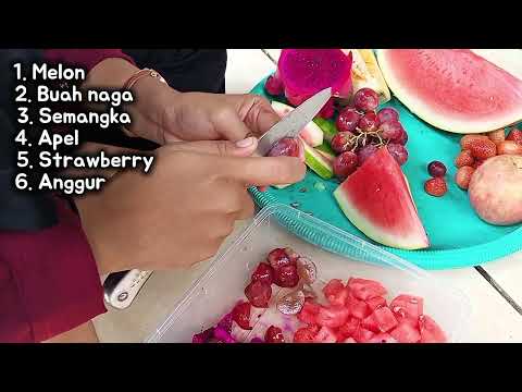 MAKING FRUIT SALAD (English task) from class 9B group 1