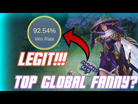 FANNY 90% RANK WINRATE (Current Season) TOP GLOBAL FANNY GAMEPLAY | Mobile Legends