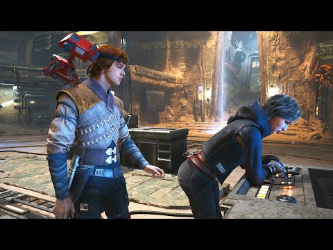 Star Wars Jedi Survivor Merrin Brings Back Her Beloved One Cal To The Lightside Ending Scenes