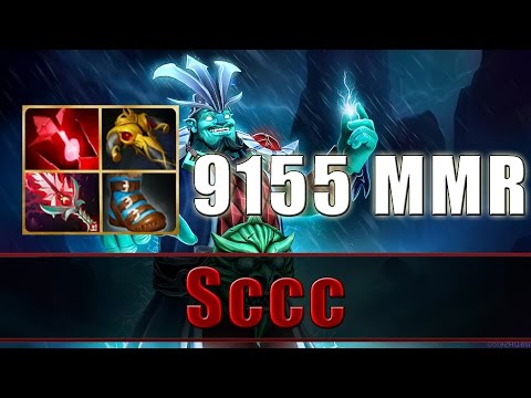 Newbee.Sccc plays Storm Spirit 9155 MMR Ranked - Dota 2