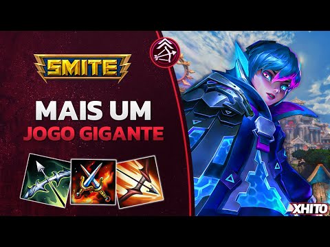 De novo uma partida GIGANTE! CHARYBDIS ADC - ⚡ Smite BR Ranked Conquista