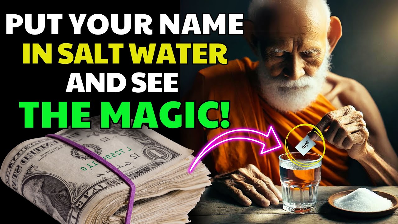 DON'T SKIP CONFIRMED: Put YOUR NAME in SALT WATER and get ready to have everything you want