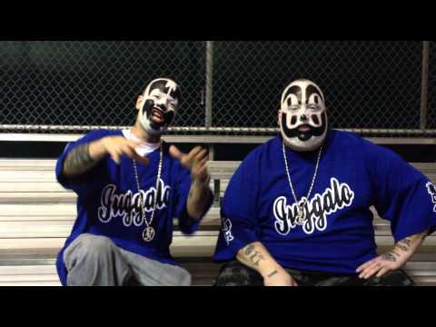 Insane Clown Posse's message for their Australian 2013 Tour! Whoop whoop!