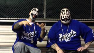 Insane Clown Posse's message for their Australian 2013 Tour! Whoop whoop!