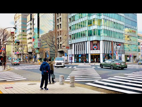 【4K】Japan Walking Tour - Relaxing Walk in Nagoya【4/2/2021】