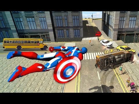 Super Hero Flying Falcon Robot | Flying Robot Eagle Transform Futuristic Robot War- Android Gameplay
