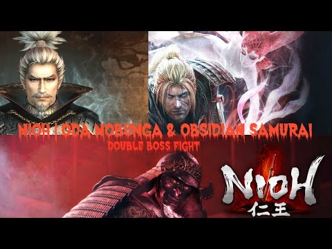 Nioh | Oda Nobunga & Obsidian Samurai | Double Boss Fight