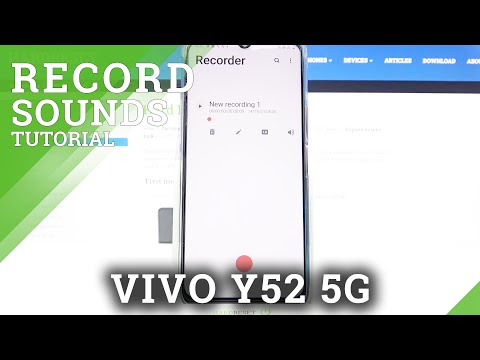 How to Record Sounds on Vivo Y52 5G – Voice Record Option