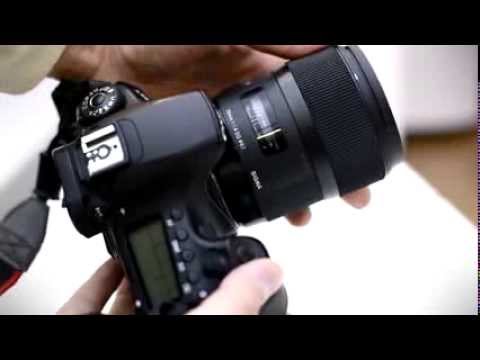 Objektyvas Sigma 35mm F1.4 DG HSM | Art | Canon EF mount video