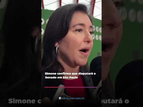 Simone Tebet anuncia pré-candidatura ao Senado por São Paulo. #noticias