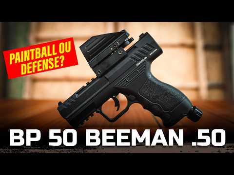 Beeman Protect BP50 .50 Paintball em Ação! Velocidade, Impacto e Potência REAL!