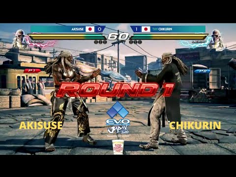 EVO Japan 2020 | AKISUSE (Leroy) vs THY CHIKURIN (Leroy) | Tekken 7