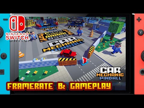 Car Mechanic Pinball - (Nintendo Switch) - Framerate & Gameplay