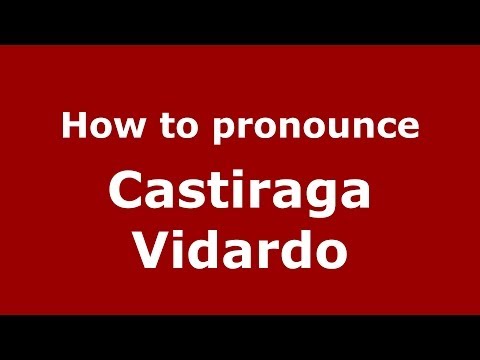 How to pronounce Castiraga Vidardo (Italian/Italy) - PronounceNames.com