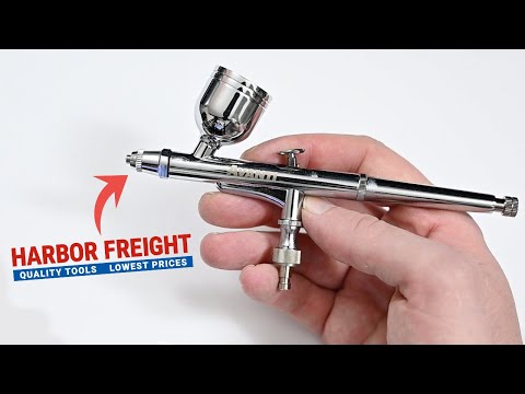 Harbor Freight's NEW Avanti AIRBRUSH - is it ANY GOOD?!