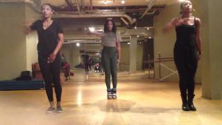 Dawn Richard Rehearses &#39;Automatic&#39; Video