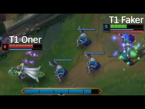 T1 Faker And T1 Oner Go Head-to-Head- Best of LoL Stream Highlights (Translated)
