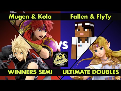 SSBU - 4o4 Smash Night 16 - Mugen (Roy) & Kola (Roy, Cloud) vs Fallen (Steve) & FlyTy (Zelda) - WSF