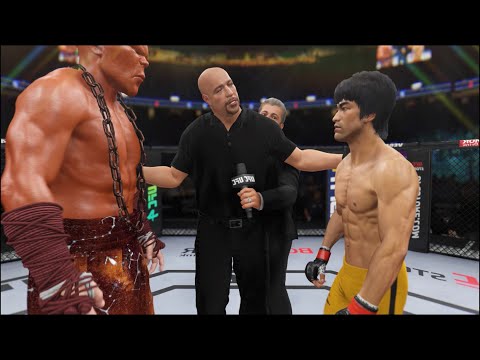 Rusty Titan vs. Bruce Lee - EA Sports UFC 4 - Epic Fight 🔥🐲
