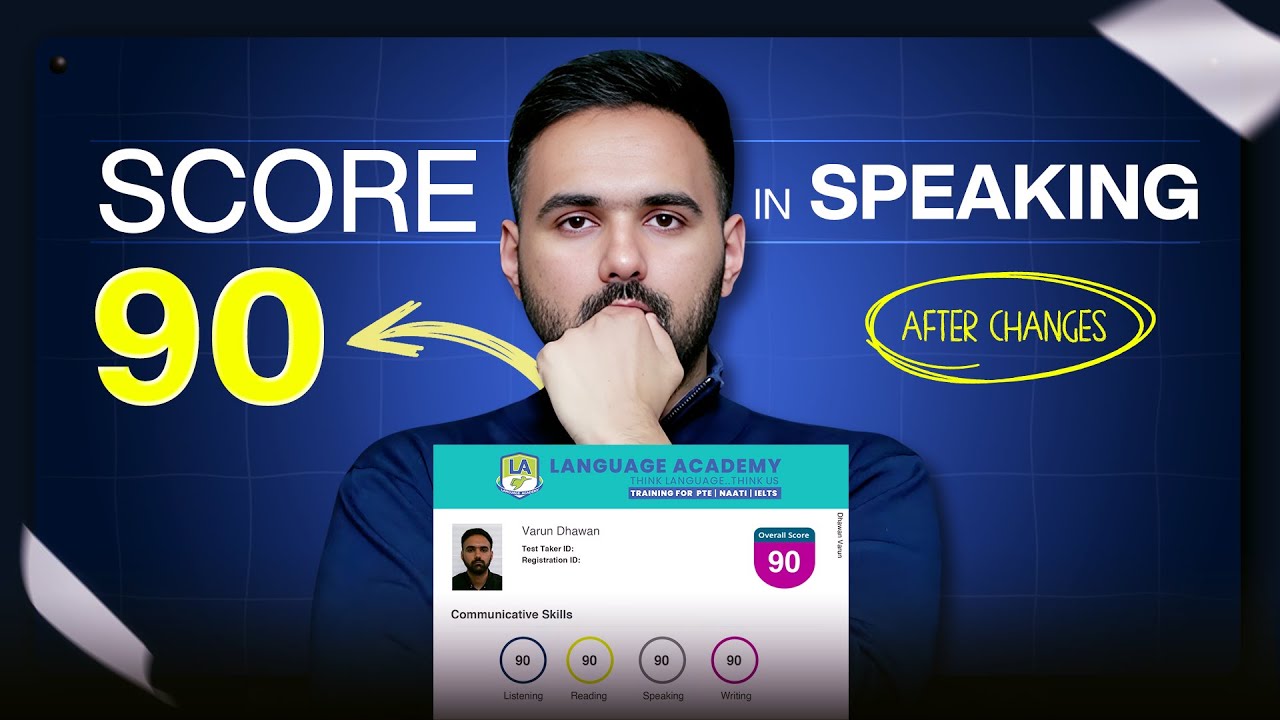PTE Speaking 90/90 After Changes (My Exact Method for Every Task)