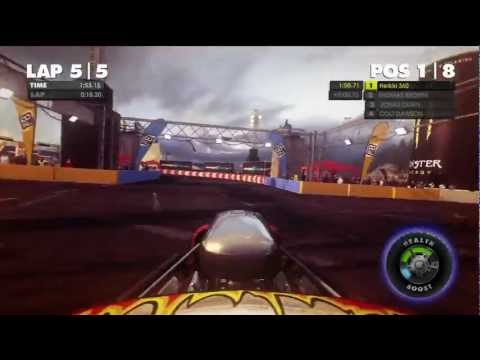 DiRT Showdown demo gameplay - 8-ball race