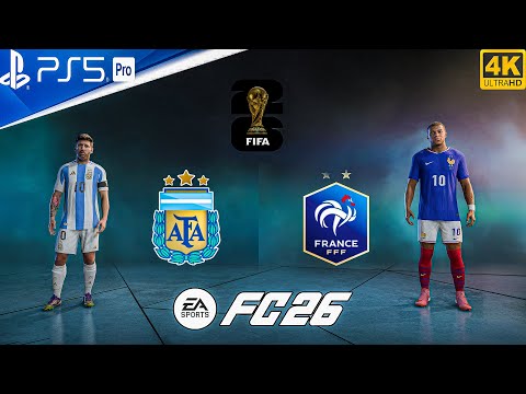 FC 26 - Argentina Vs France - World Cup FINAL 2026 - PS5™ Pro [4K60]